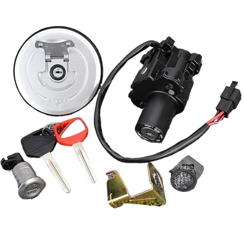 Tapa de combustible y cerradura para CBR250R Tricolor 2014 2015 2016 kit cierres de moto