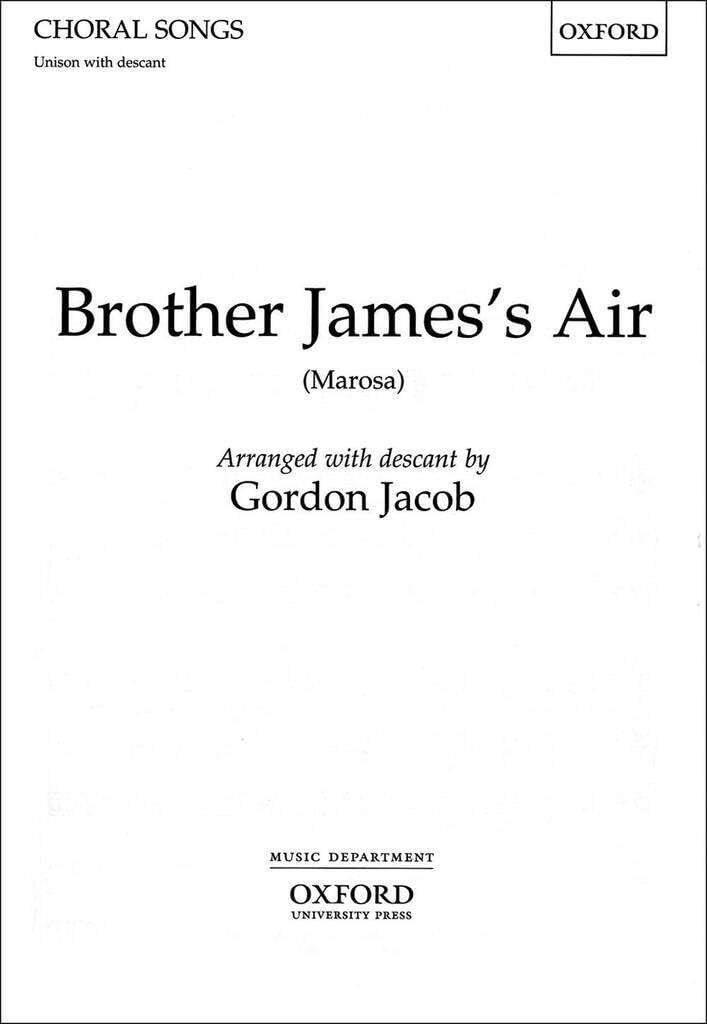 Brother James's Air: Unison vocal score