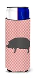 Caroline 's Treasures BB7933MUK Berkshire Pig - Cochecito decorativo, diseño de cuadros rosas, can, multicolor