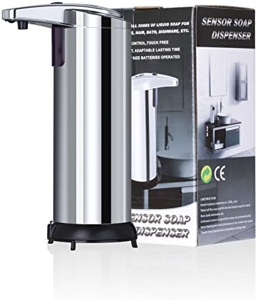 Hands Free Automatic Ir Sensor Stainless Steel Dispenser Touchless Soap Liquid