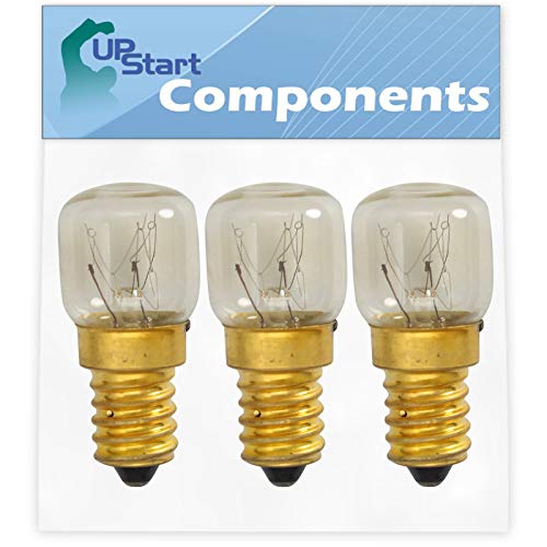 3-Pack 4173175 Light Bulb Replacement for Whirlpool WP4173175 Oven - Compatible with Whirlpool Oven Light Bulb 4174542