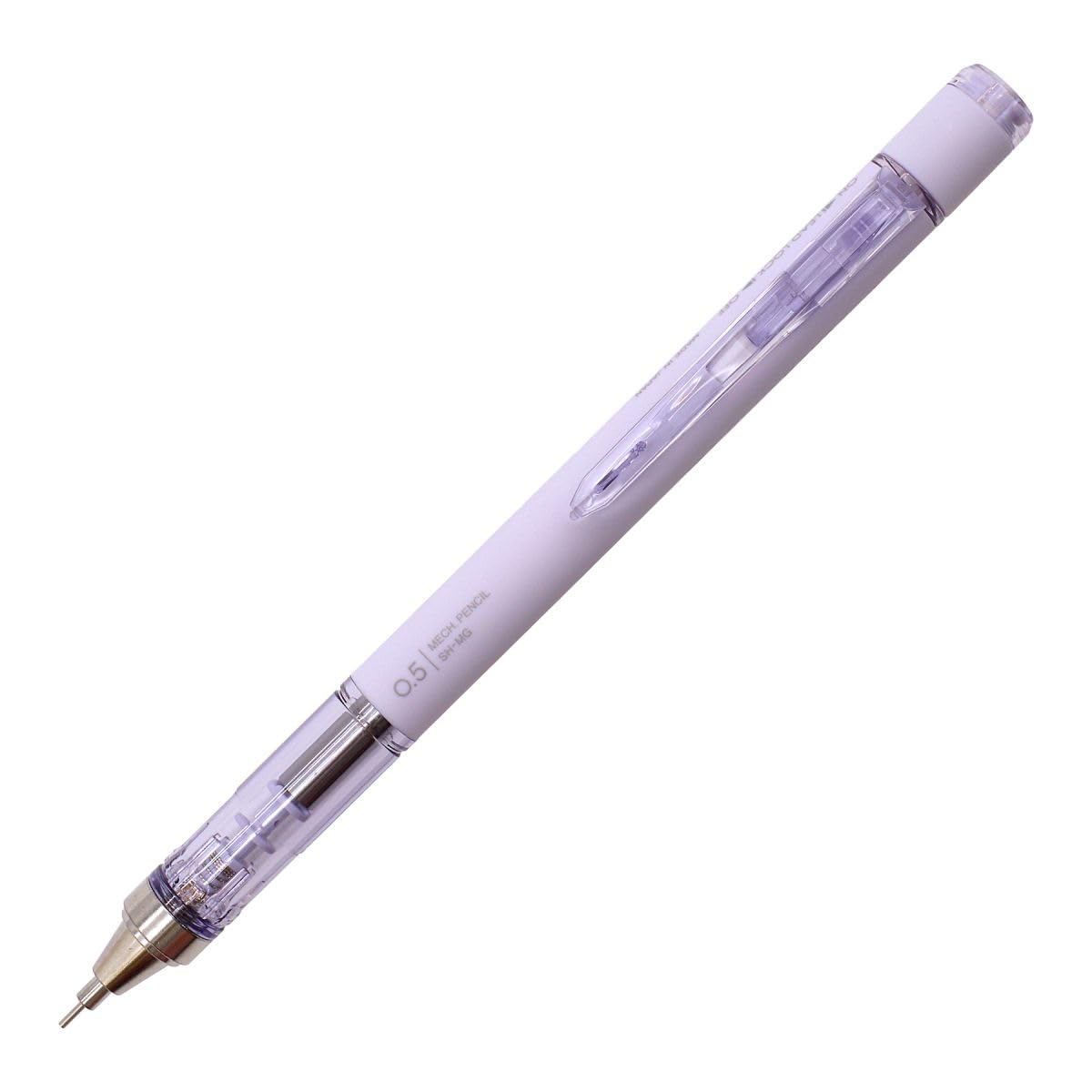 Tombow Ołówek mechaniczny mono graf, edycja limitowana, kolor mineralny, 0,5 mm, przezroczysty fioletowy