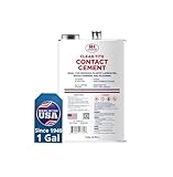 Clear-Tite Contact Cement, 1 Gallon - Laminate Flooring, Countertops, Tabletops, Crepe Rubber, Ceramics, Wood Veneers, Waterproof, Long Lasting - RH Adhesives