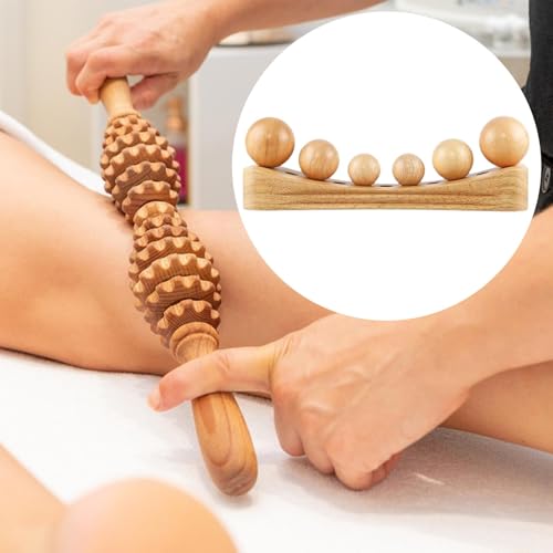 Outil de libération du psoas en bois masseur compact dos