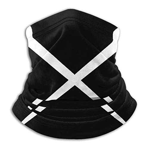 Ironworker Crossed Tools Unisex Microfiber Neck Warmer Neck Gaiter Face Scarf Outdoor Scarf Black