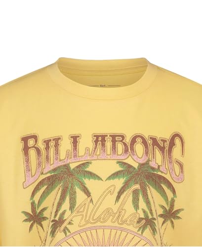 Image of Billabong Girls' Premium Short Sleeve Oversized Fit Graphic T-Shirt