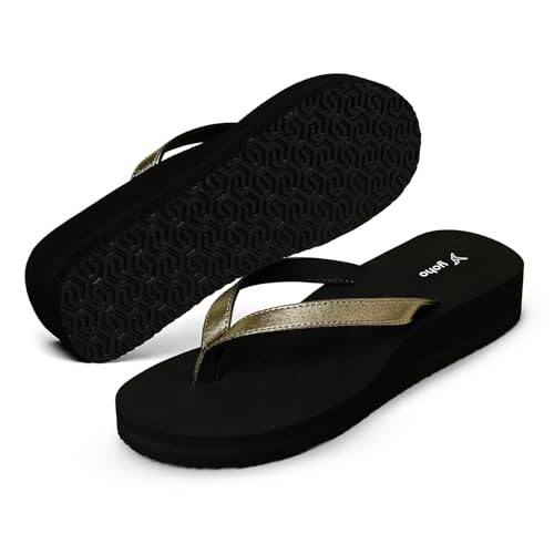 Image of YOHO Women Black soft slippers | Comfortable and Stylish flip flop | Chappal for Woman in exciting colors | Daily Use | Lightweight | Anti Skid Monsoon Chappal | Bubbles