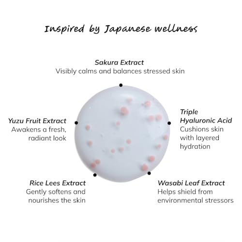 Image of ILEM JAPAN Dew Serum 30ml | Capsule Technology Face Serum with Sakura Extract, Niacinamide, Hyaluronic Acid, Stable Vitamin C & Ceramides | Made in Japan