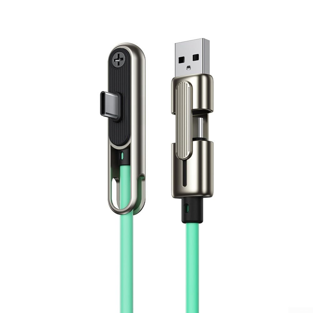Estación de carga tipo C rápida de 240 W con soporte de silicona compacto para smartphone