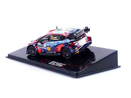 Compatible con Hyundai i20 N Rally1 WRC Nº11 Neuville/Wydaeghe Rally Monte Carlo 1:43 IXO Models RAM835