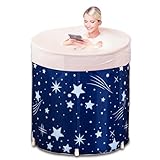 Badewanne Bathtub, Mobile Faltende Wannenbad,Fass Folding SPA Erwachsenen...