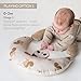 Taf Toys Tummy Time Support, 2-Stage Baby Toy for Newborns 0-6M, Crinkle Toy & U-Shape Design, Strengthens Neck/Back Muscles, Comfortable Baby Essentials & Must-Haves Montessori Toy for Infant Newborn
