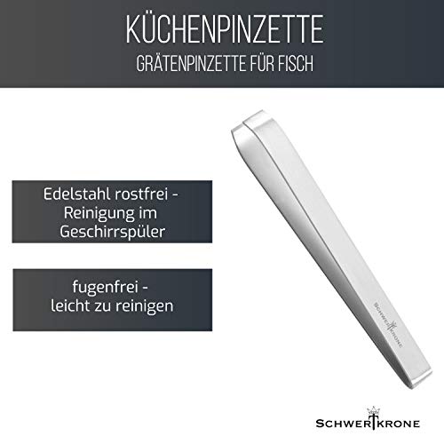 Grätenzange Schwertkrone Fischpinzette Grätenpinzette