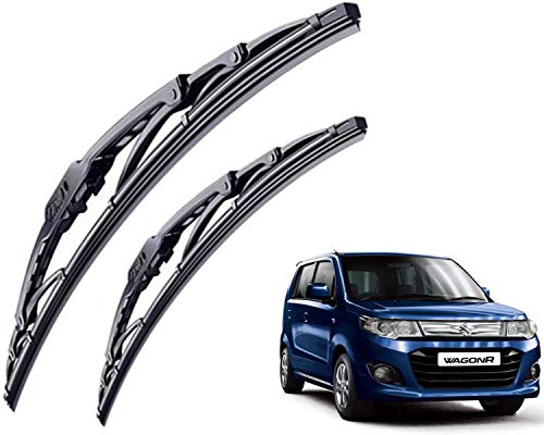 Image of WolkomHome High Performance OE Car Wiper Blade Replacement set of 2 Pc Right 20 inch Left 18 inch for Maruti Wagon R 2017