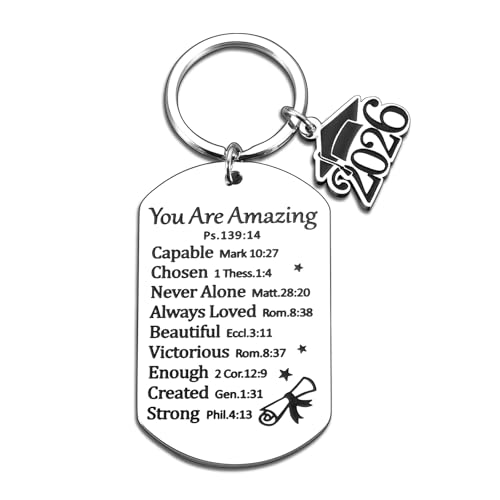 2026 Graduation Gifts for Him Her Class of 2026 Graduation Gifts for Women Men College Graduate Gift 2026 High School Boy Girl Senior Year Senior Night 2026 Gift Last Day of School Religious Christmas