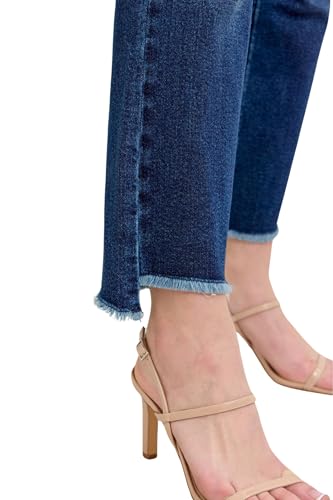 Judy Blue High Waist Dark Wash Kick Flare3