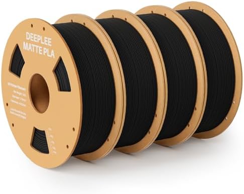 Deeplee PLA Matte Black 4.00kg