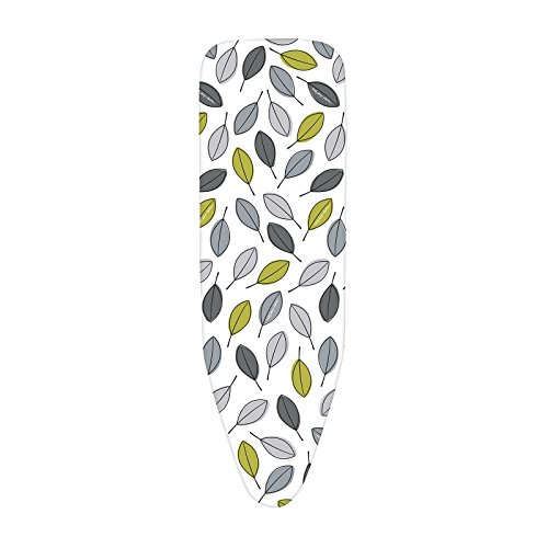 Minky Easy Fit Ironing Board Cover, Ironing Board Covers 115 x 38 cm, Elasticated Minky Ironing Board Cover, Thick Felt Backing, Washing Machine Save, Made in the UK
