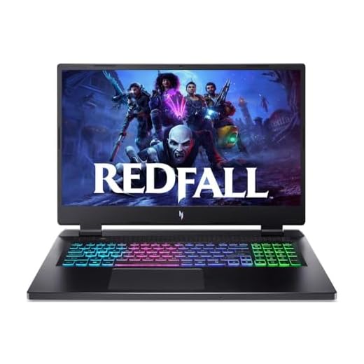 acer Nitro 17.3" Full HD IPS 165Hz Display Gaming Laptop - Obsidian Black, AMD Ryzen 7 8845HS 3.8GHz; GeForce RTX 4060 8GB GDDR6; 16GB DDR5 RAM; 1TB M.2 SSD, WI-Fi 6E,