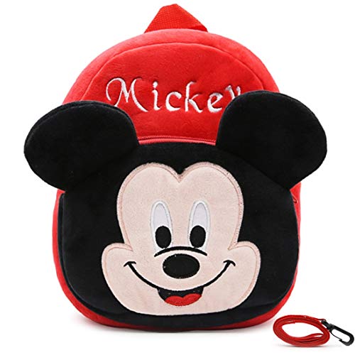 Mochilas Escolares: WENTS Material para Niñas Infantil con Mickey Mouse en Diseño 3D