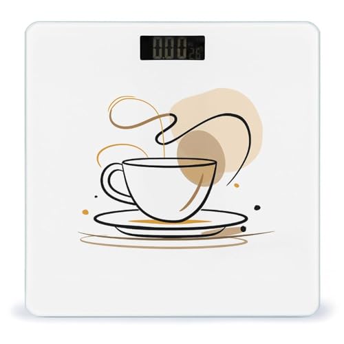 Báscula Digital de Vidrio Templado para Baño 400 lb miniatura 1