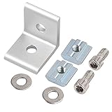 aluprofil 30x30 belastbarkeit 10× Befestigungsmaterial Winkel Befestigung 30X30 Nut 8 Raster Streben Aluprofil