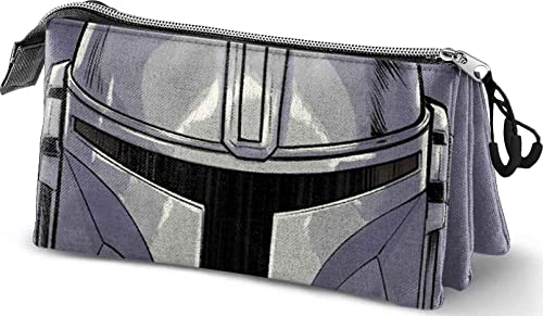 Ya en mundofriki.es: Star Wars Estuche Portatodo Triple, 23 x 11 cm, The Mandalorian Helmet