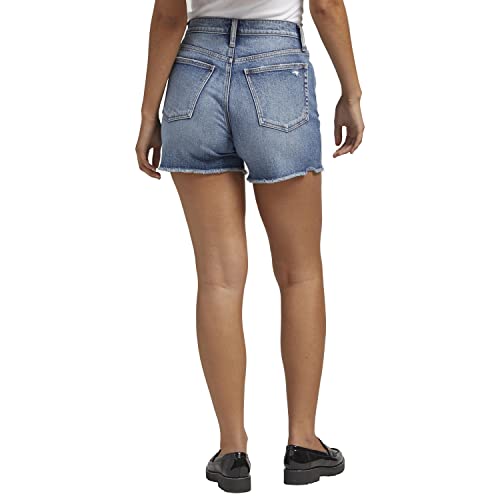 Silver Jeans Co. Women's 90s Baggy High Rise Short-Legacy3
