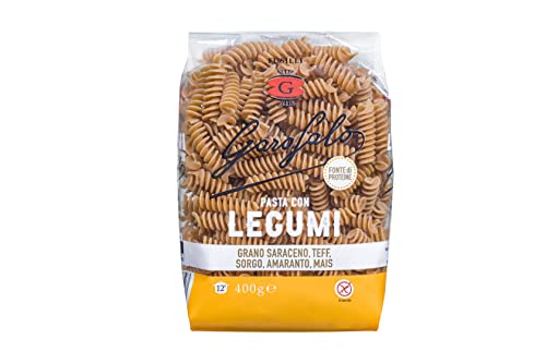 Garofalo Pasta Senza Glutine Legumi e Cereali Fusilli, 400g
