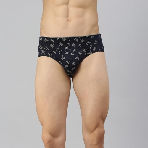Image of Zoiro Men's Brief | Soft Band | Soft No-Marks Elastic | Breathable Innerwear | Pack of 1 | Color May Vary
