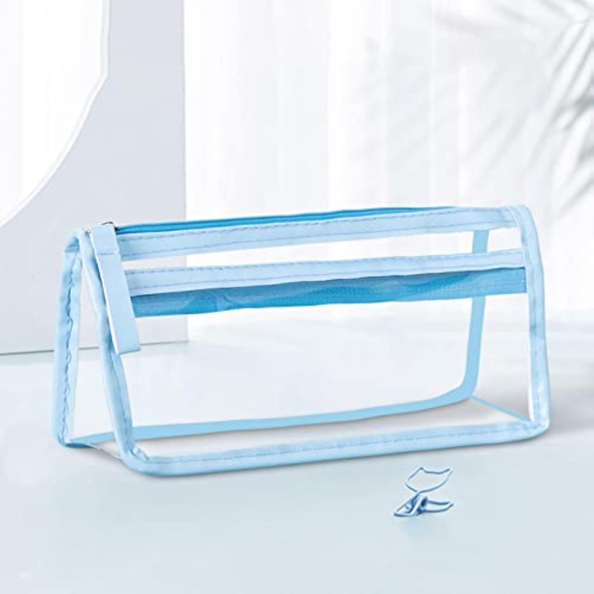 Waterproof Clear PVC Storage Organizer for Makeup and Gifts