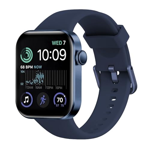 Smartwatch Uomo Donna, 1.85" Orologio Smartwatch con Effettua/Risposta Chiamate, 140