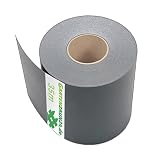 Gartenzaun24 Sichtschutzstreifen für Doppelstabmattenzaun - Robuster PE-Kunststoff, wetterfest - Sichtschutz für Garten, Terrasse – 35 m x 19 cm (anthrazitgrau)