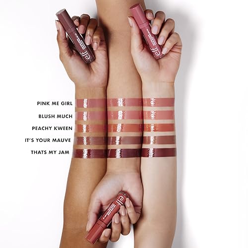 e.l.f. Sun Boss Gloss SPF 25, Pigmented Lip Gloss For A High-Shine Finish, Moisturising and Conditioning Formula, Vegan and Cruelty-Free, Peachy Kween - Image 5