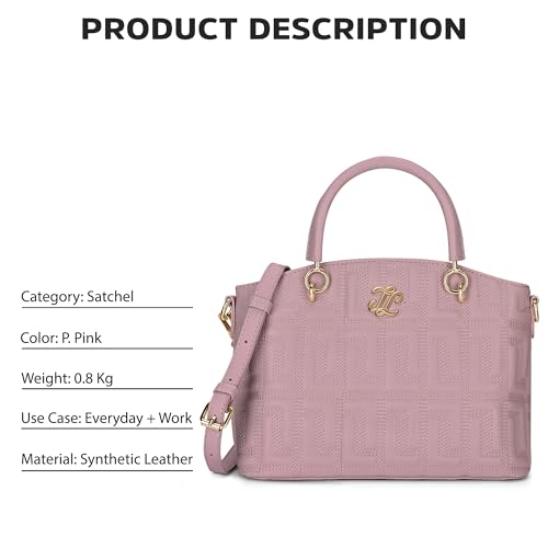 Image of Lavie Signature Women's Quilt Tinian Satchel Handbag | Satchel Bag For Work | Ladies Purse | Stylish Shoulder Bag | Gift For Women