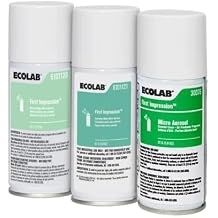 Ecolab First Impression Micro Aerosol Variety Pack Freshener 1.8 Oz, Case Of 12