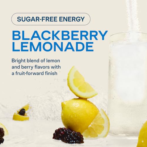Liquid I.V. Sugar Free + Energy Electrolytes, BlackBerry Lemonade, 14 Count - image 2