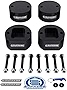 Supreme Suspensions - 2.5 Inch Front + 2.5 Inch Rear Lift Kit for 1999-2004 Land Rover Discovery II 2WD 4WD - T6 Billet Aluminum Coil Spring Spacers with High-Grade Installation Hardware