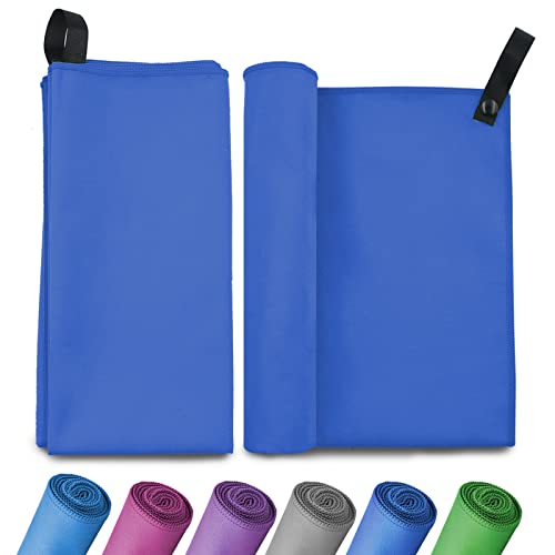 Invool Toalla Microfibra, Toalla Secado Rápido, Súper Absorbente, Toalla Gimnasio Ligera y compacta, Toalla Playa Grande para Deportes, Viaje y Piscina