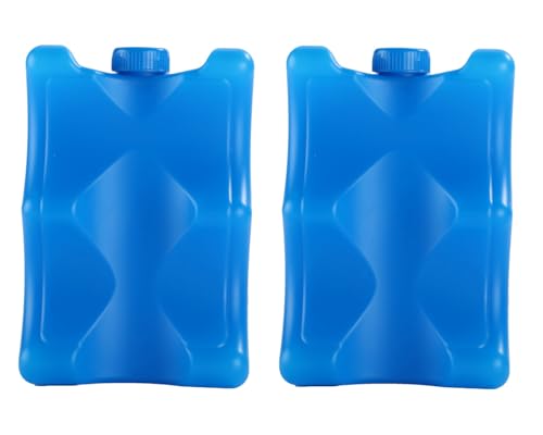 Breast Milk Ice Pack (Pack of 2) - Reusable Bottle Ice Pack for Baby Milk, Long Lasting Contoured Freezer Pack for Breastmilk Storage and Breastfeeding Working Mom