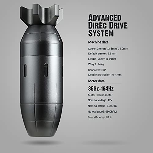 STIGMA Tattoo Pen Machine Kit – Kabellose Rotary Tattoo-Maschine