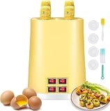 Máquina Eléctrica para Hacer Rollitos De Huevo con 4 Tubos, Máquina Automática para Hacer Omelettes, Huevos, Salchichas Y Rollitos De Hot Dog para El Desayuno.