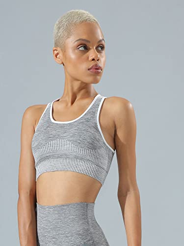 Image of CULT CultSport | Women's Slip-On Sports Bra | Seamless Technology Full-Coverage Sports Bra | Racerback Medium-Impact