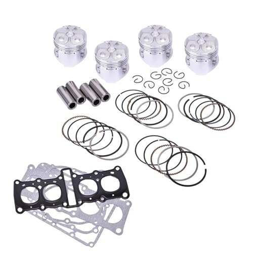 Kit de réparation culasse moto et segments de piston pour Yamaha FZR250 FZ250 Fazer