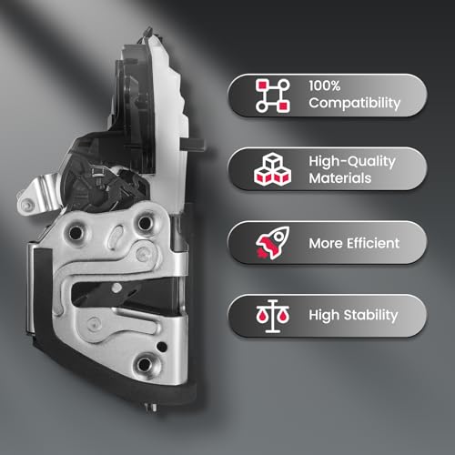 Image of SYERAL Door Latch Lock Actuator RR Rear Right Passenger Side Latch Motor Compatible with Toyota Highlander 2014-2020 Replaces 690500E030 DLT133 DLA1427 72209 6905002340 DLT136