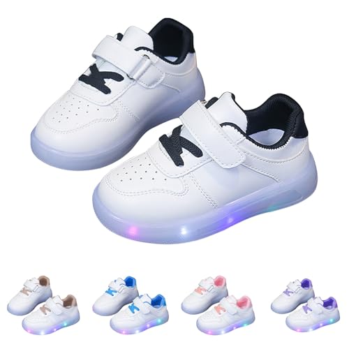 Toddler Boys Girls Athletic Shoes Walking Sneakers Hook and Loop Slip-On Casual Sports Cute Hiking School Shoes