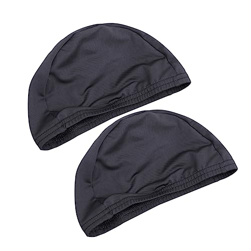 Didiseaon Riding Caps Helmet Liner Quick Dry Cycling Hats Lightweight Comfortable 2 Pack Dark Grey