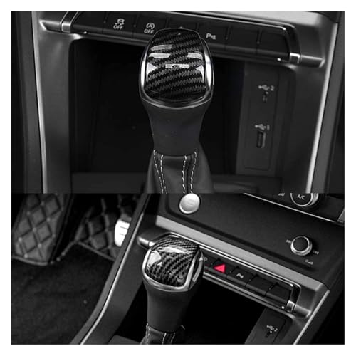 Capuchon de levier de vitesse carbone ABS et accessoires de personnalisation Q3