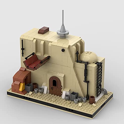 SPLD Space Wars Modular Haus Set, MOC-56649, 9585 Teile CustomModular Tatooine City Architektur Modell Haus Kit, MOC DIY… – Bild 4