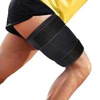 supregear Oberschenkelbandage, Oberschenkelstütze, Verstellbare Oberschenkel Kompressions Rutschfest für Kniesehne, Quad, Leistengegend, Muskelfaserriss, KrämpfeLeistengegend, Frauen Männer
